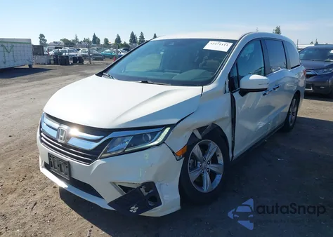 2018 Honda Odyssey Ex z USA, uszkodzony, nr VIN 5FNRL6H56JB099119
